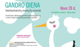 Gandro dieną Birštone – besilaukiančių mamyčių šventė