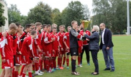 Birštono stadione vyko elitinės jaunių futbolo lygos finalinės rungtynės