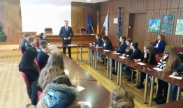 Pamoka apie vietos savivaldą – Birštono gimnazijos moksleiviams