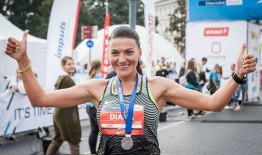 Olimpietė D. Lobačevskė – pirmojo Birštono pusmaratonio ambasadorė