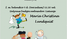 Kviečiame į Švedijos instituto parodos atidarymą ir susitikimą su Švedijos ambasadore Lietuvoje