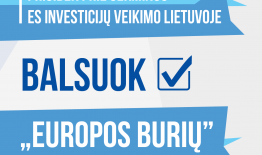 Kviečiame Jus balsuoti ir rinkti pažangiausius ir aktualiausius 2014–2020 ES fondų projektus!