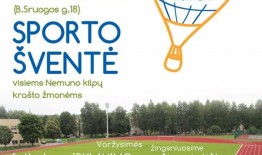 Visi Nemuno kilpų krašto žmonės kviečiami paminėti Birštono sporto centro 20 metų sukaktį!