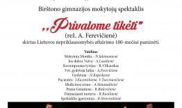 Kviečiame paminėti Kultūros dieną balandžio 15 dieną