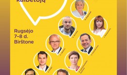 Rugsėjo 7-8 dienomis visų laukiame Birštone, diskusijų festivalyje „Būtent“!