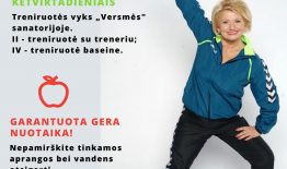 Nemokamos treniruotės Birštono gyventojams. Vietų nebėra