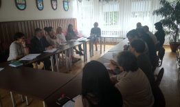 Vyko Birštono savivaldybės administracijos direktorės inicijuotas pasitarimas su Administracijos darbuotojais