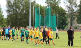 Jaunimo futbolas šurmuliavo Birštono stadione