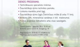 Lietuvos šiaurietiškojo ėjimo entuziastai gegužės 18 d. renkasi Birštone