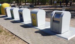Požeminių konteinerių aikštelės Prienuose jau ruošiamos eksploatacijai