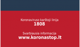 Visa informacija apie koronavirusą – vienoje vietoje