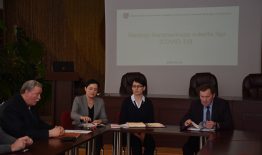 Sušauktas įstaigų vadovų pasitarimas dėl koronaviruso