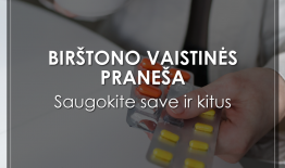 Informacija apie Birštono vaistinių laiką