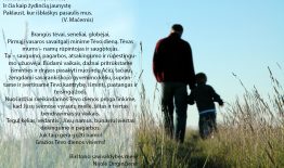 Birštono savivaldybės vadovų sveikinimas Tėvo dienos proga
