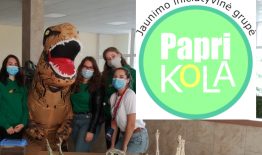 ,,Paprikolos” komanda ir VDU organizacija ,,Modusas” kviečia 8–12 m. vaikus į virtualų užsiėmimą