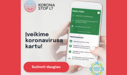 Programėlė „Korona Stop LT“ naudinga ir persirgusiems, ir pasiskiepijusiems asmenims