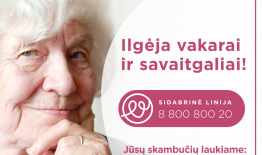 „Sidabrinė linija“ senjorų skambučių laukia ir savaitgaliais