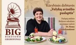 „BIG: Birštono gramofonas“ kviečia pasipuošti stalą Velykų avinėliu