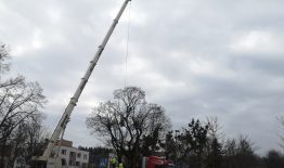 Dėmesio – balandžio 8 dieną vyks automobilinio krano darbai Birštone