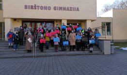 Civilinės saugos diena – Birštono meno mokyklos moksleiviai piešė Birštono kraštui būdingas stichijas