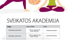 „Sveikatos akademija“ kviečia Birštono gyventojus išdrįsti mesti sau iššūkį ir ryžtis pokyčiams!