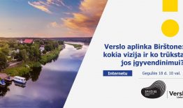 BC Birštono „Spiečius“ renginys: „Verslo aplinka Birštone: kokia vizija ir ko trūksta jos įgyvendinimui?“ gegužės 18-ąją!