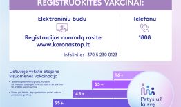 Lietuvoje startuoja viena registracijos vakcinacijai platforma