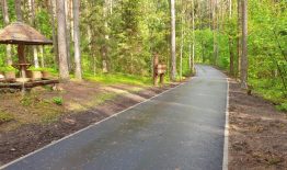 Džiuginantys skaičiai: meilę Žvėrinčiaus dviračių ir pėsčiųjų takui įrodo lankytojus skaičiuoti padedantis apskaitos prietaisas