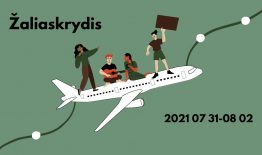 Kvietimas jaunimui į „Žaliaskrydį“