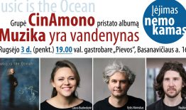 Grupė „CinAmono“ kviečia pasitikti mokslų pradžios šventę Birštone
