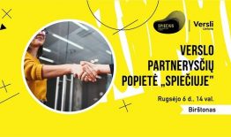 „Verslo partnerysčių popietė „Spiečiuje“