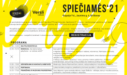 „Spiečiamės’21“ renginys – jau rugsėjo 9-ąją