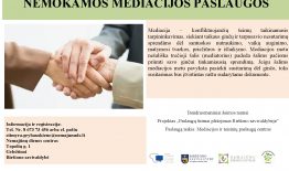 Nemokamos mediacijos paslaugos