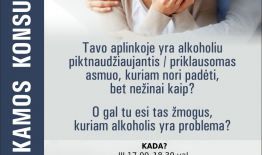 Nemokama priklausomybių konsultanto pagalba