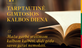 Vasario 21-oji – Tarptautinė gimtosios kalbos diena!