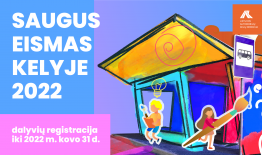 Kviečiame dalyvauti piešinių konkurse „Saugus eismas kelyje 2022“