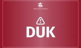 Krašto apsaugos ministerijos aktuali informacija: DUK