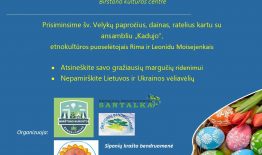 Šv. Velykų šventė solidarizuojantis su ukrainiečiais