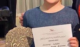 Birštono meno mokykla organizavo konkursą „Bėgantys pirštukai“