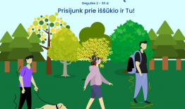 Socialinė akcija „Ženk Nerūkęs“ gegužės 2–30 dienomis