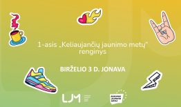 „Keliaujantys jaunimo metai“ pradeda savo kelionę per Lietuvą