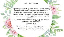 Sveikinimas Joninių dienos proga