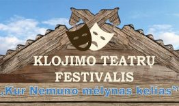 Liepos 16 d. kviečiame į klojimo teatrų festivalį „Kur Nemuno mėlynas kelias“!