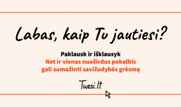 Rugsėjo 10 d. minima Pasaulinė savižudybių prevencijos diena