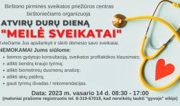 Atvirų durų diena birštoniečiams