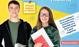 Kviečiame prisijungti prie projekto „Pasimatuok profesiją vasarą“
