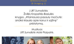 Kviečiame į susitikimą su LRT žurnaliste Živile Kropaite-Basiule Birštono kurhauze