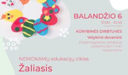 Ruoškimės Velykoms su „Žaliuoju raštingumu“