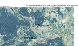 Parengtas Elektroninių ryšių tinklų elektroninių ryšių infrastruktūros apsaugos zonos registravimo plano projektas „Telia“ tinklo apsaugos zonos planas Birštono savivaldybėje“