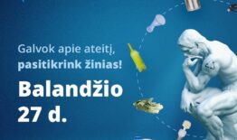 Kviečiame žinias pasitikrinti „Atliekų kultūros“ egzamine balandžio 27 d.